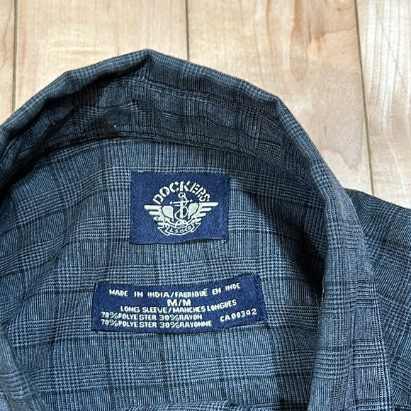 Dockers Button Up Plaid Dress Shirt - Picture 3 of 6